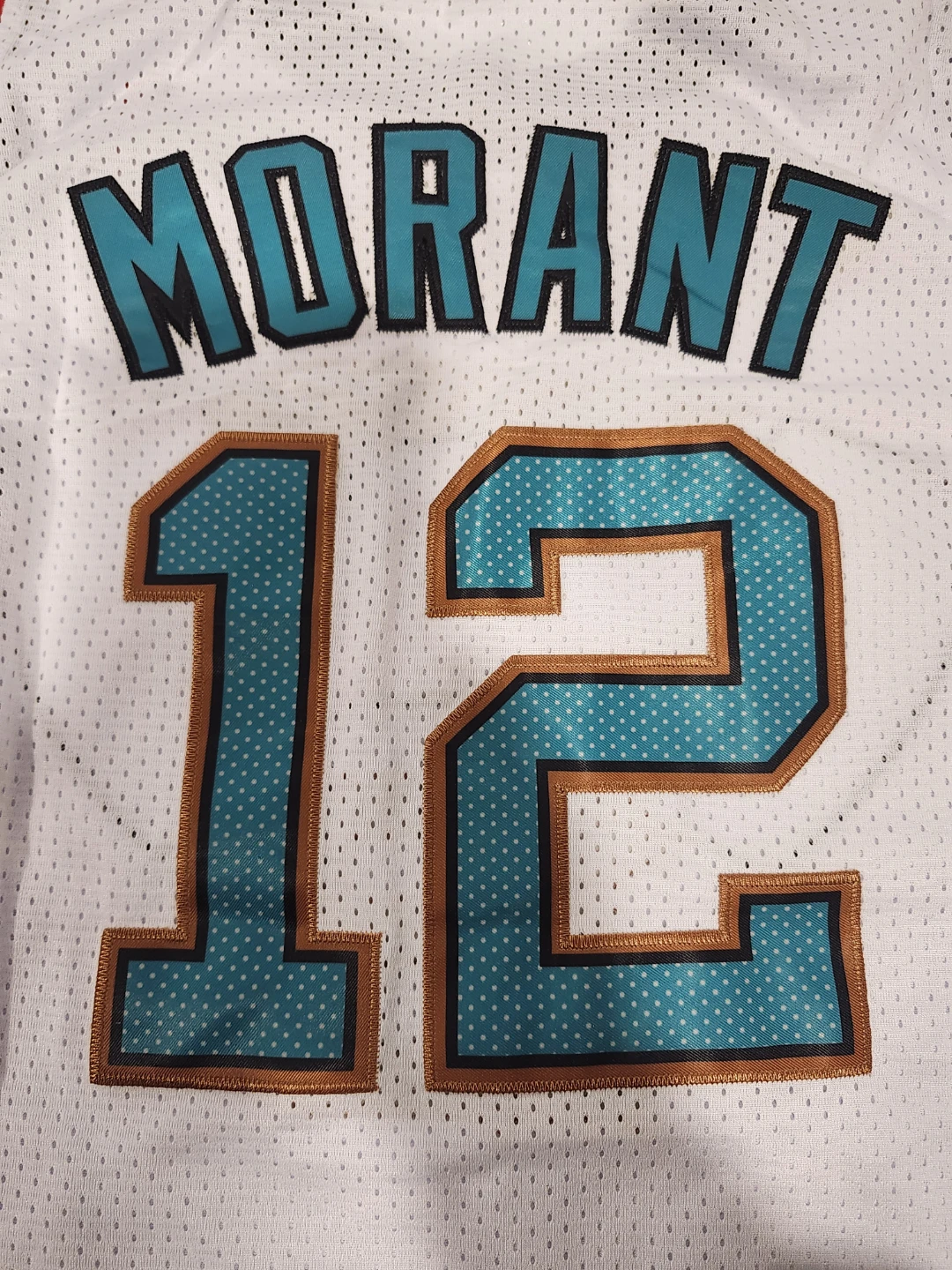 New Vancouver Grizzlies 12 Morant Hardwood Classics Jersey "🏆" - photo 3