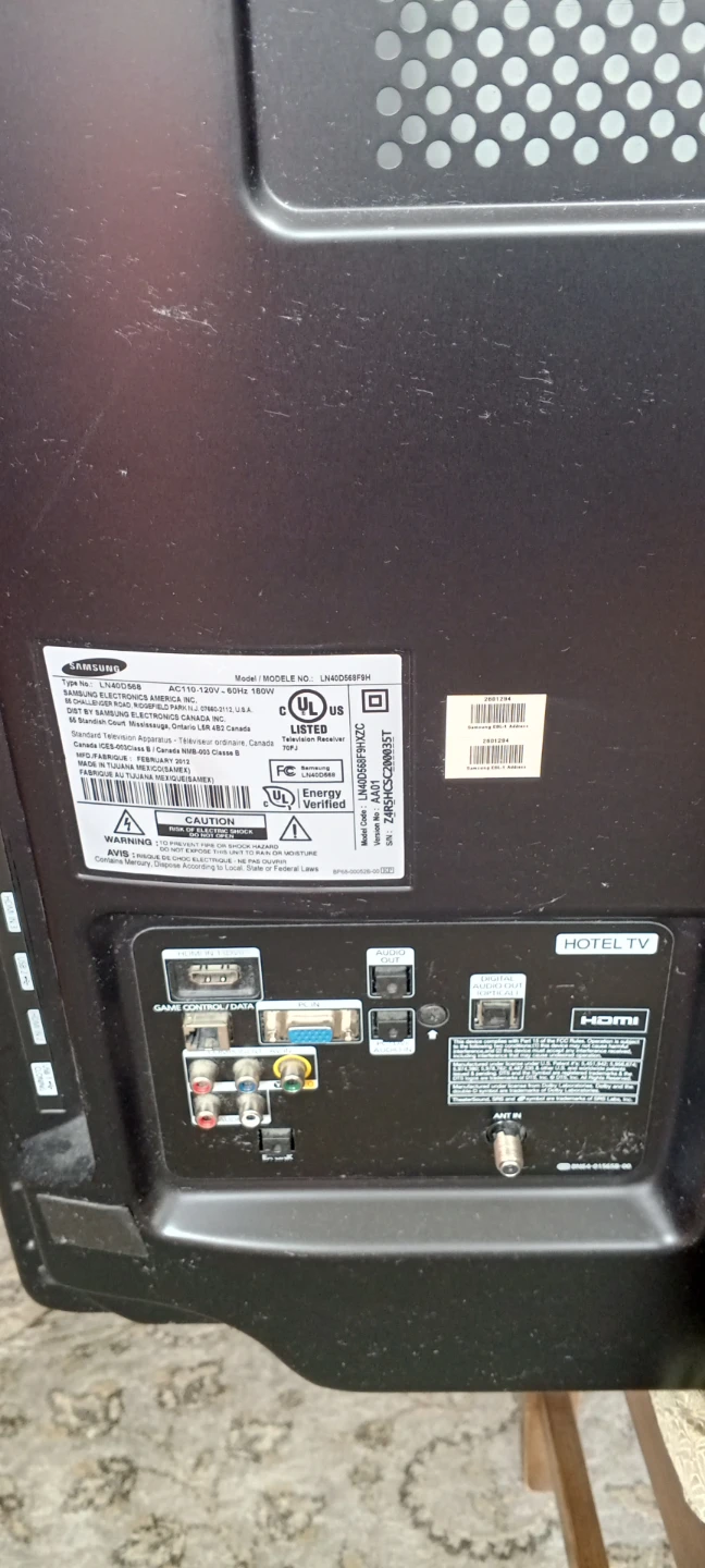 Samsung LN40D568 40-inch 1080p LCD TV - photo 4
