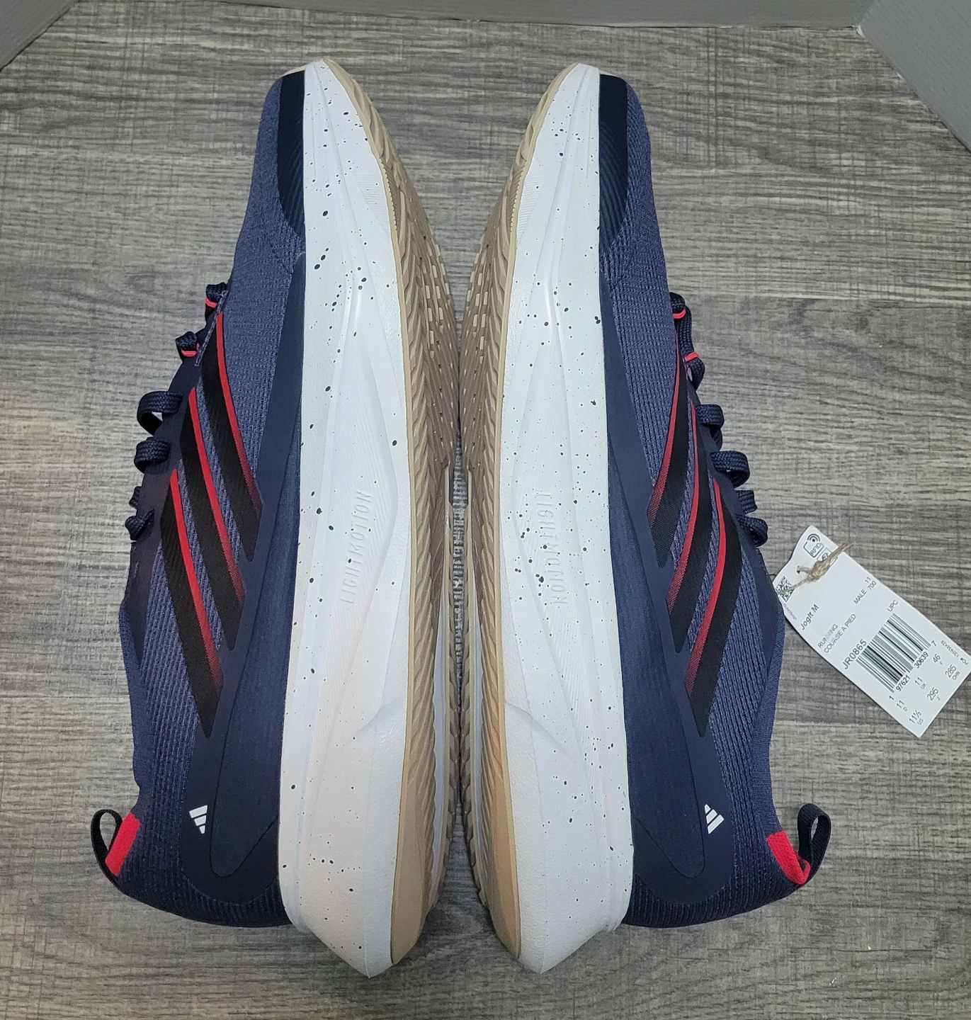 Adidas Running Shoes - Navy/Red - US Men's 11.5 - photo 2