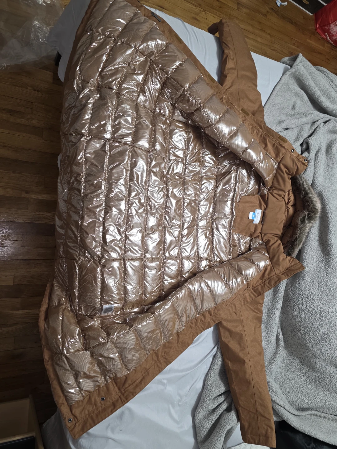 Columbia Women's Après Arson II Down Jacket - Brown - Size2 XL - photo 3