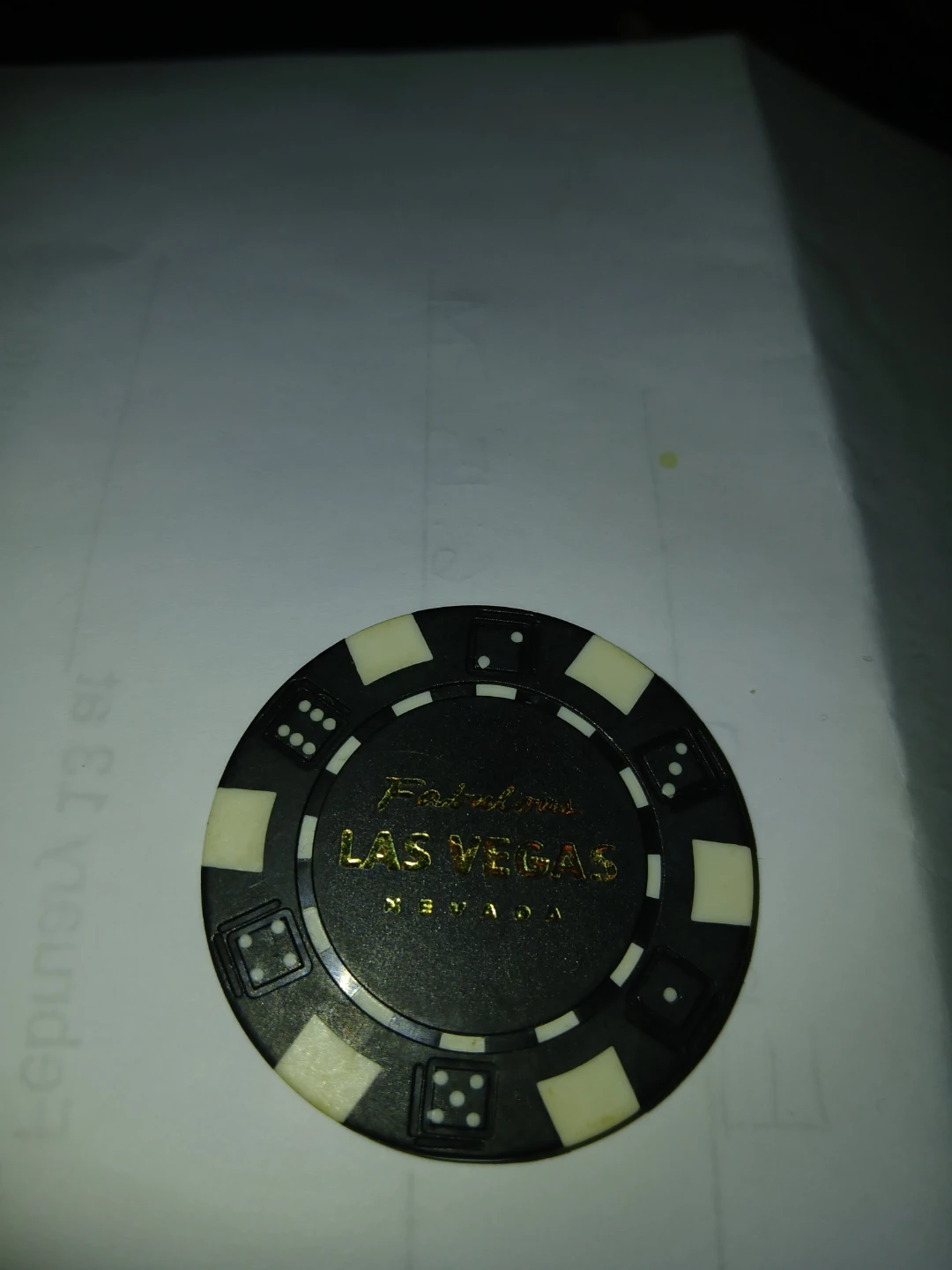 Las Vegas Casino Poker Chip
