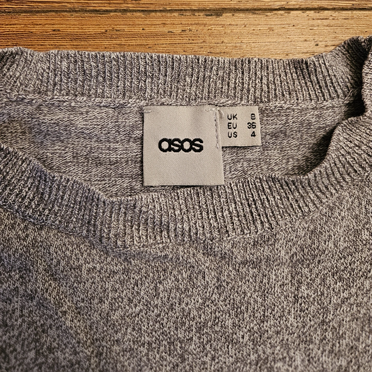 ASOS Sweater in Heather gray