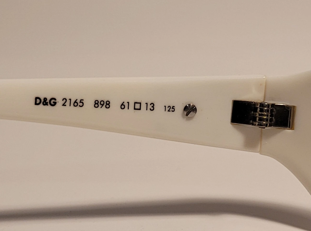 Dolce & Gabbana D&G 2165 Sunglasses - White - photo 2