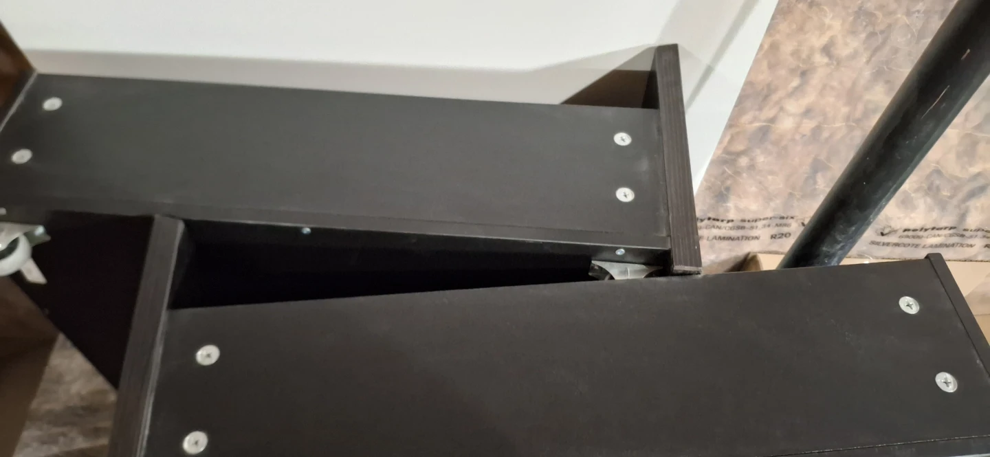 IKEA MALM Underbed Storage Box, Dark Brown Veneer (2 Pack) - photo 3