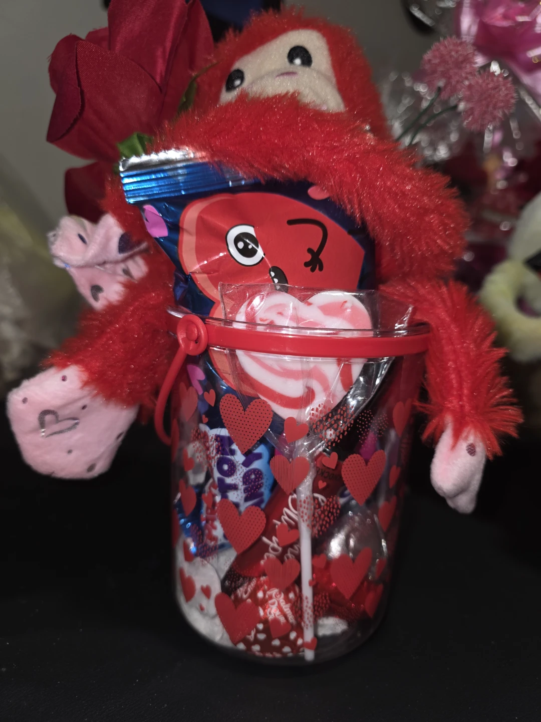 Valentine's gift baskets victoria secret lib gloss and more