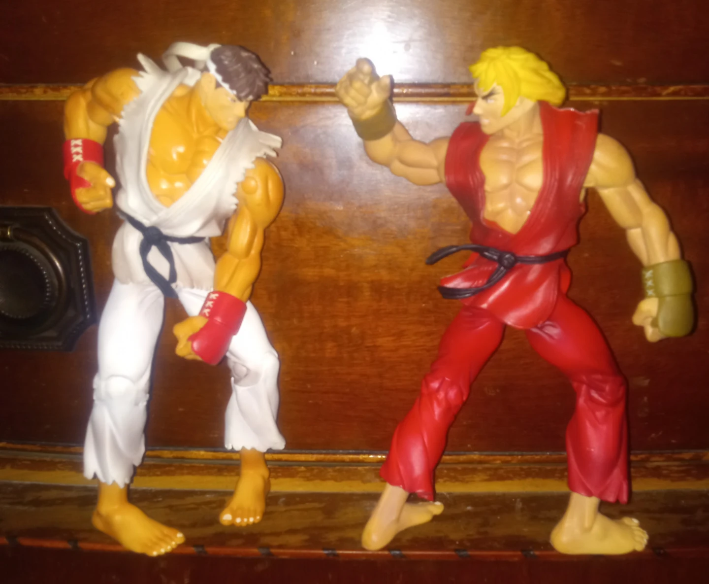 Street Fighter Ryu & Ken Action Figures 1999