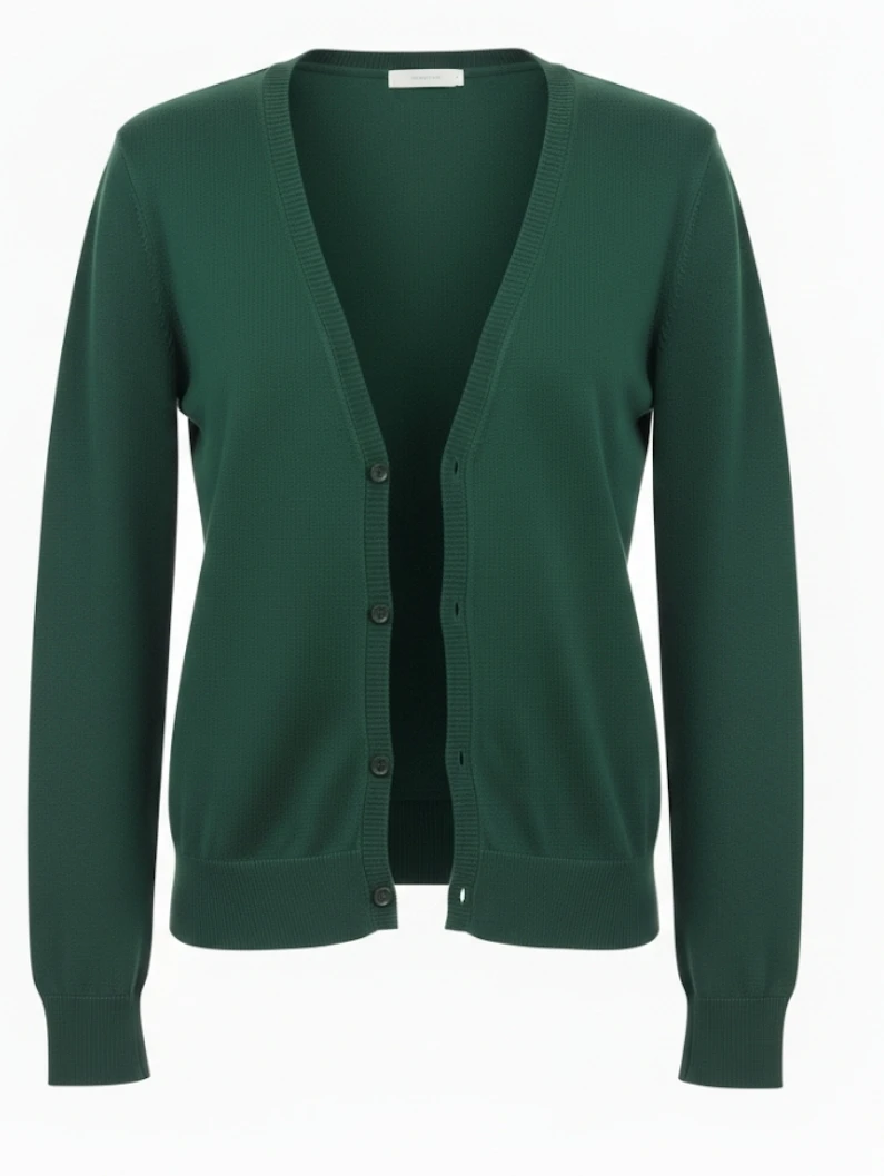 Emerald Green Cardigan Sweater - photo 2