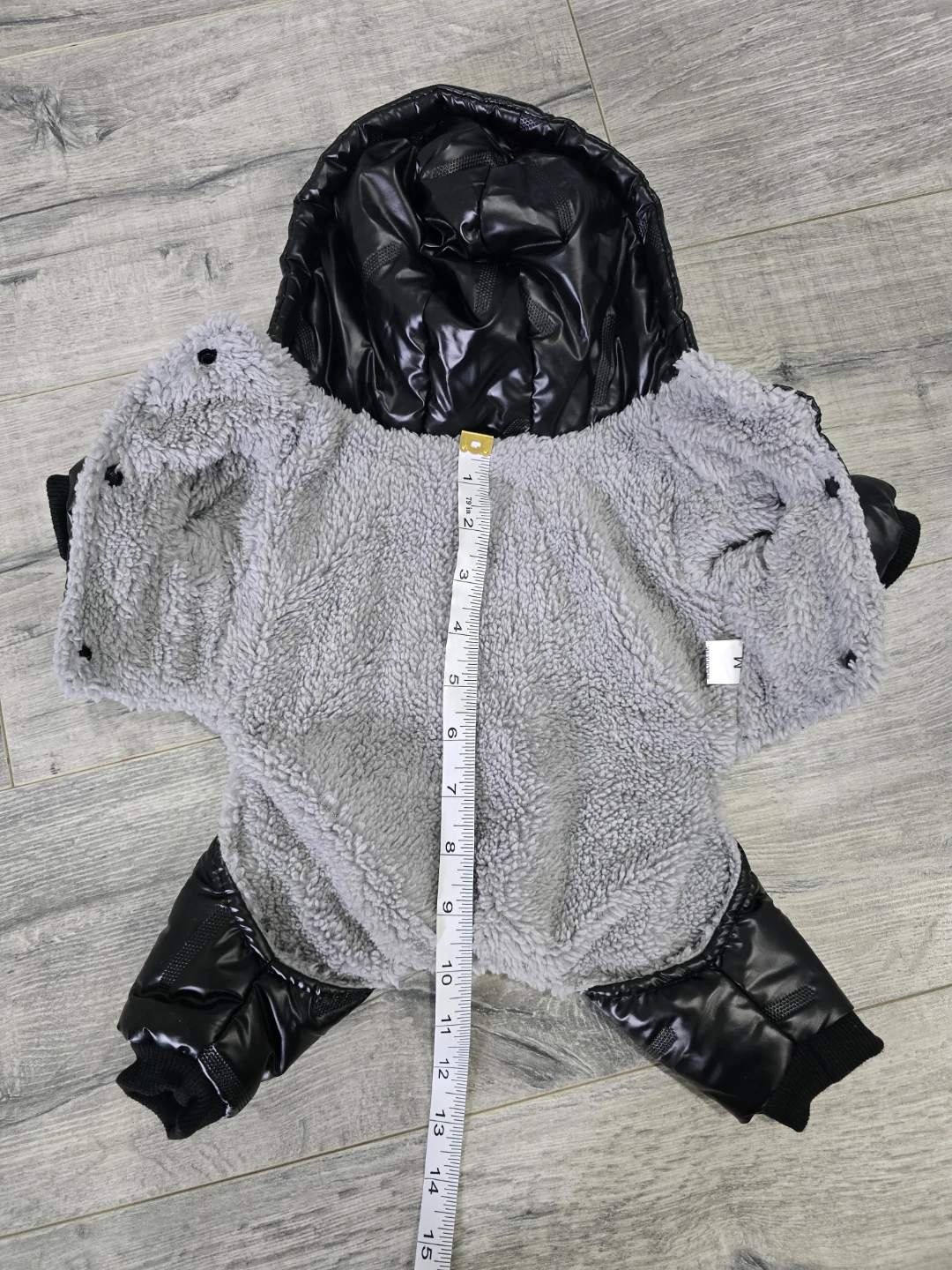 DADAGOU Black Dog Winter Jacket with Hood - photo 3
