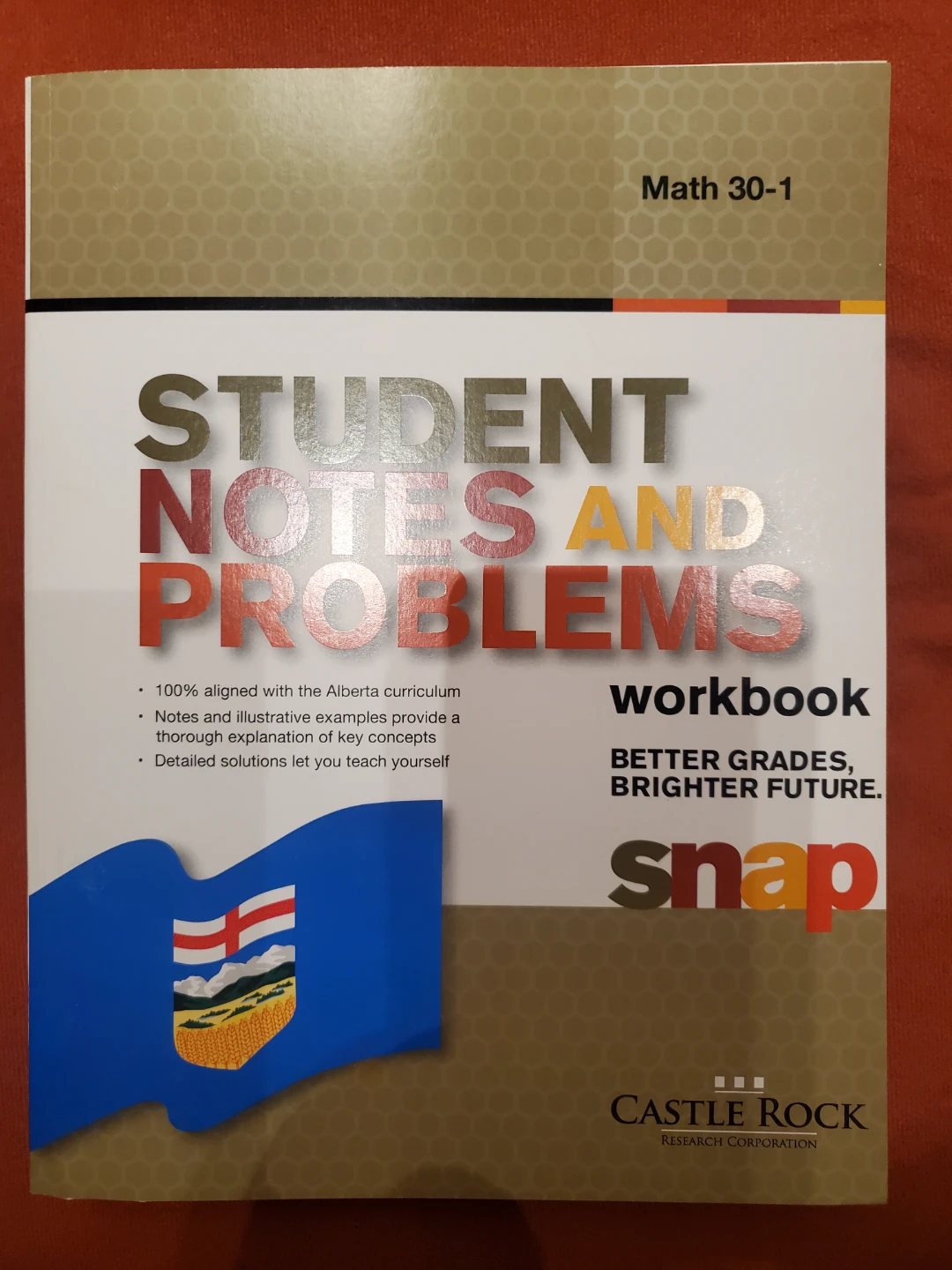 Castle Rock Snap Math 30-1 Student Workbook