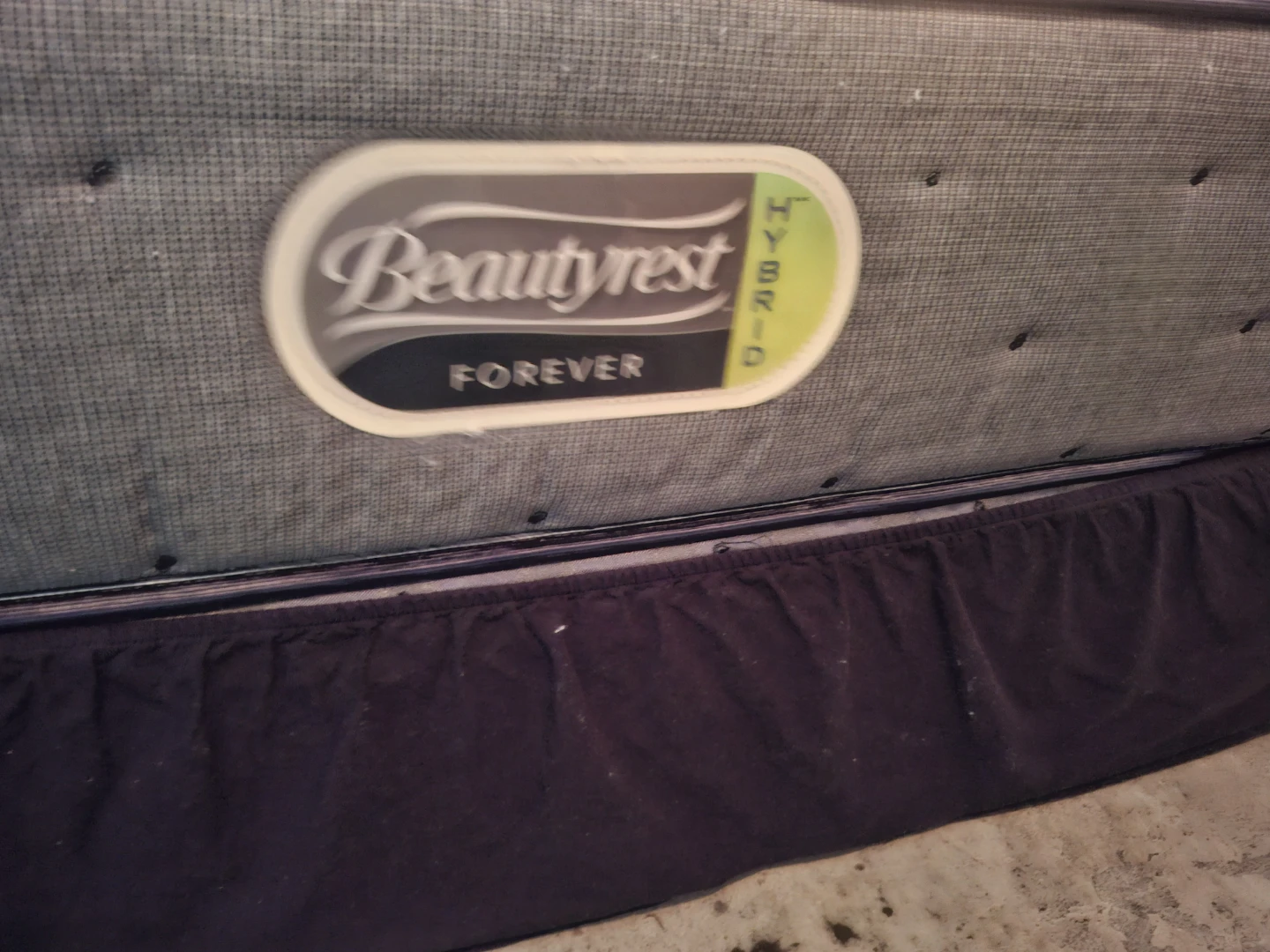 Excellent condition DOUBLE BED Mattress  and Box spring - photo 2