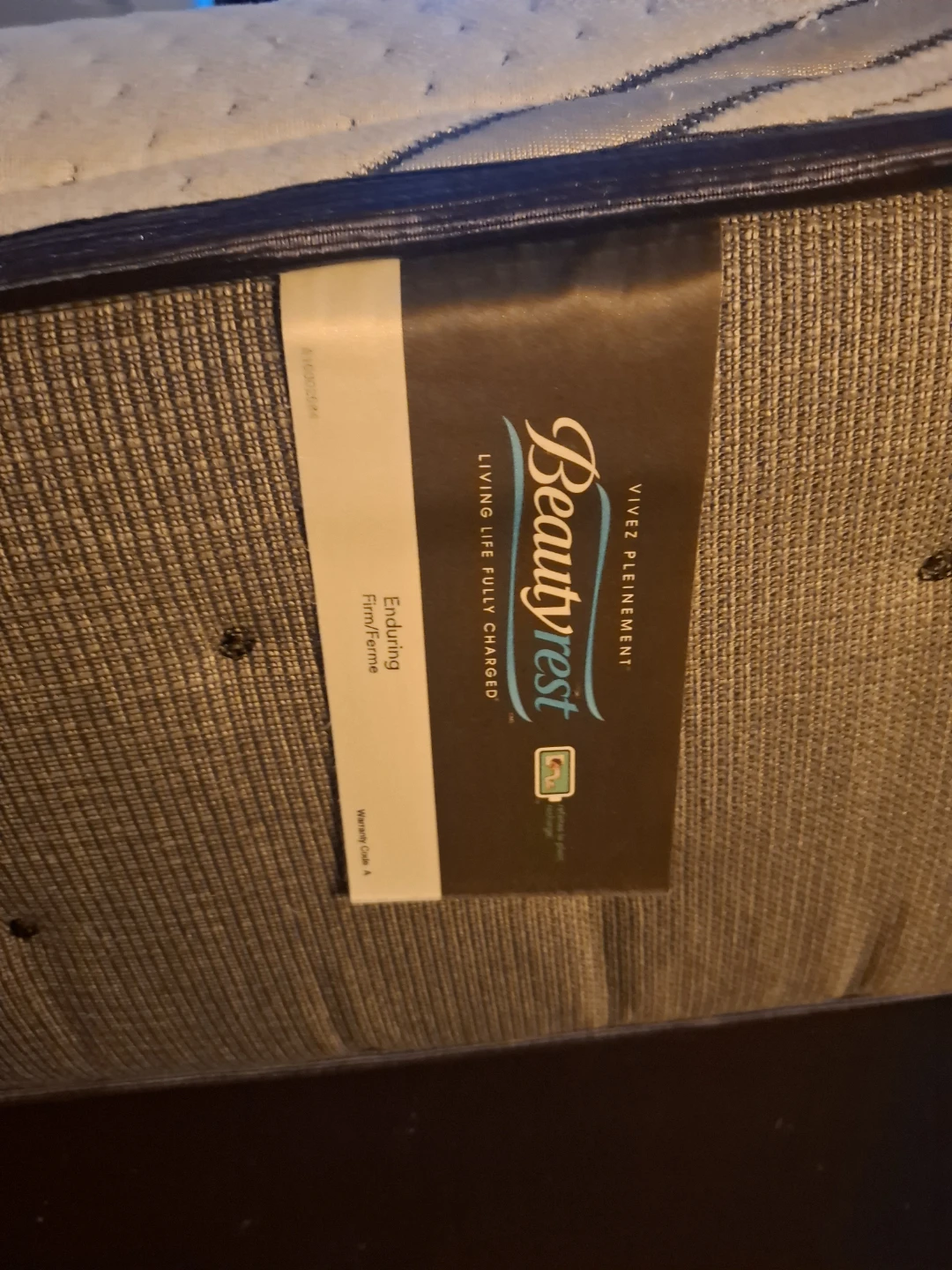 Excellent condition DOUBLE BED Mattress  and Box spring - photo 5