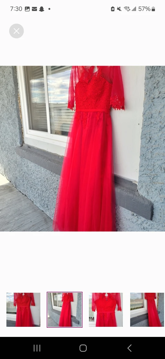 NEW red gown 🏆 - photo 2