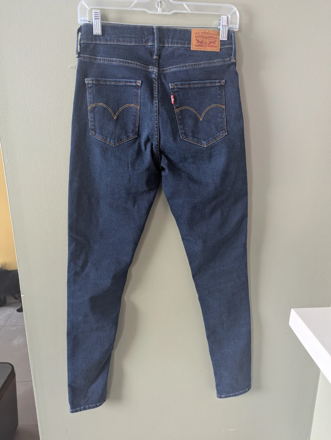Levi's 720 High Rise Super Skinny Jeans Size 27 - photo 3