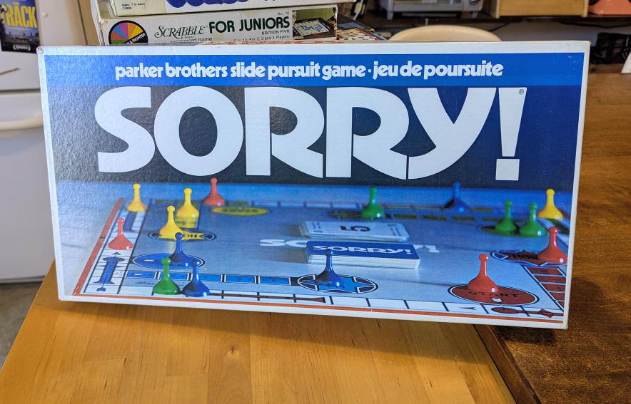Board Games - Sorry, Scrabble, Guess Who, Upwords, Jenga, etc.