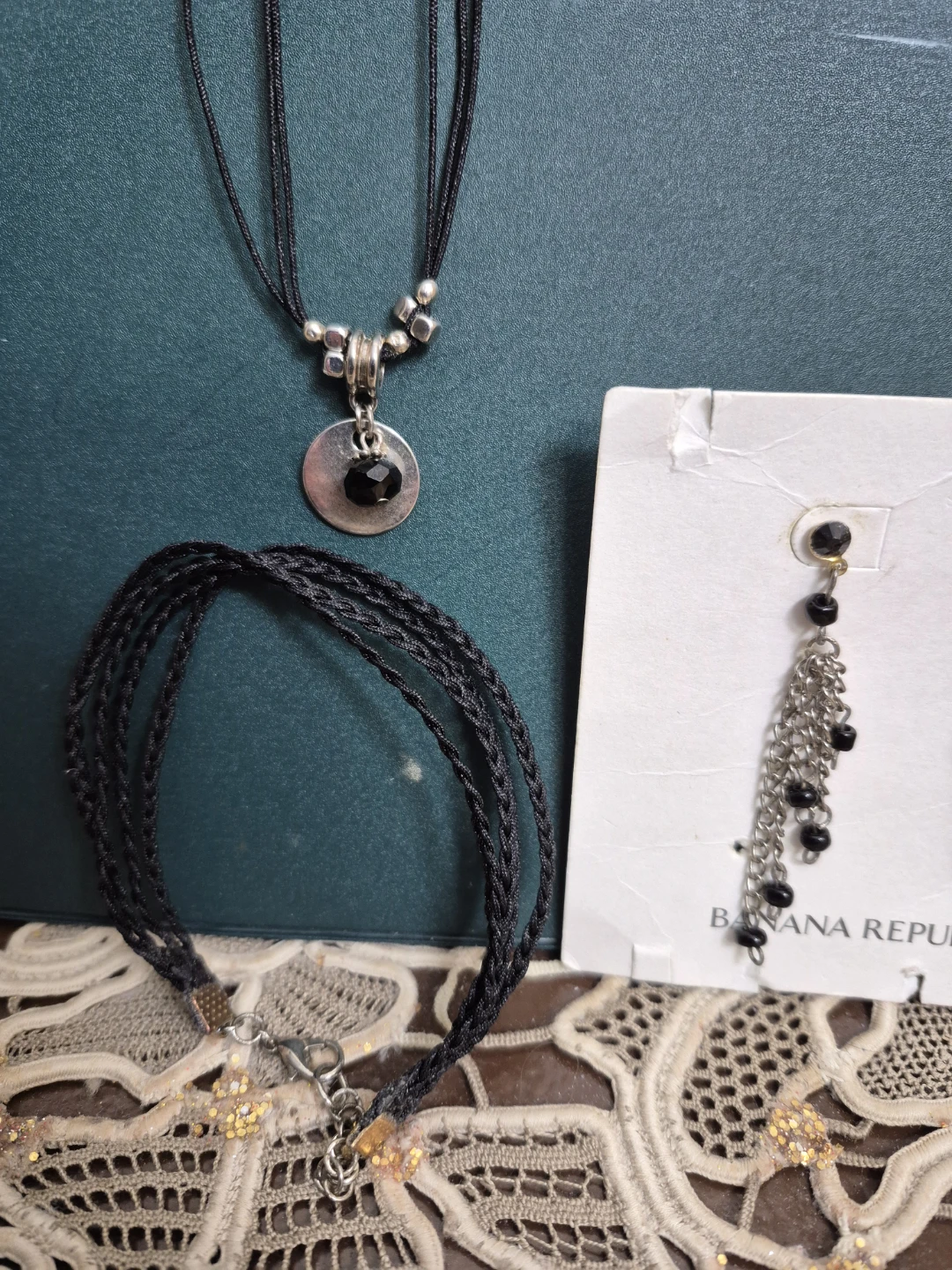 New set  Necklace, Bracelet, and one  Earring Set - photo 4