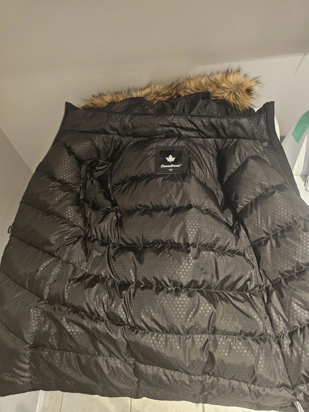 Canadian Down Puffer Parka Jacket with Fur Hood - photo 2
