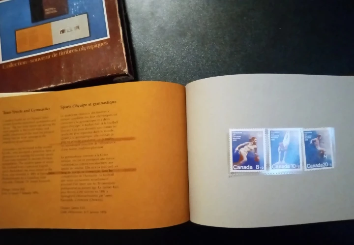 Canada Post 1976 Olympic Stamp Souvenir Collection - photo 4