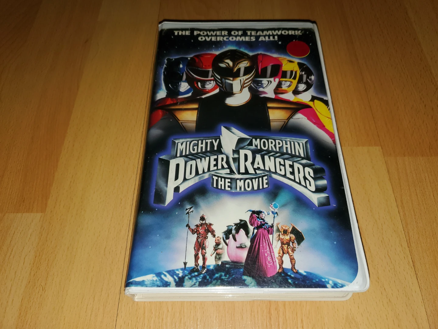 1995 Mighty Morphin Power Rangers The Movie VHS