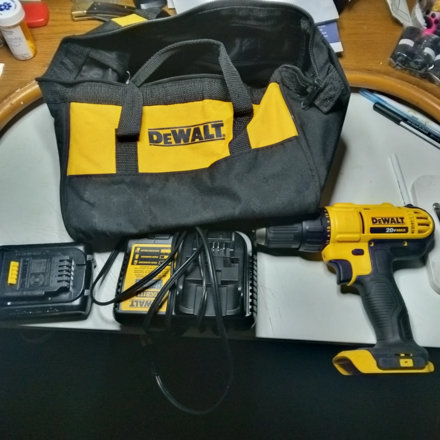 New drill set DeWalt 20 volts