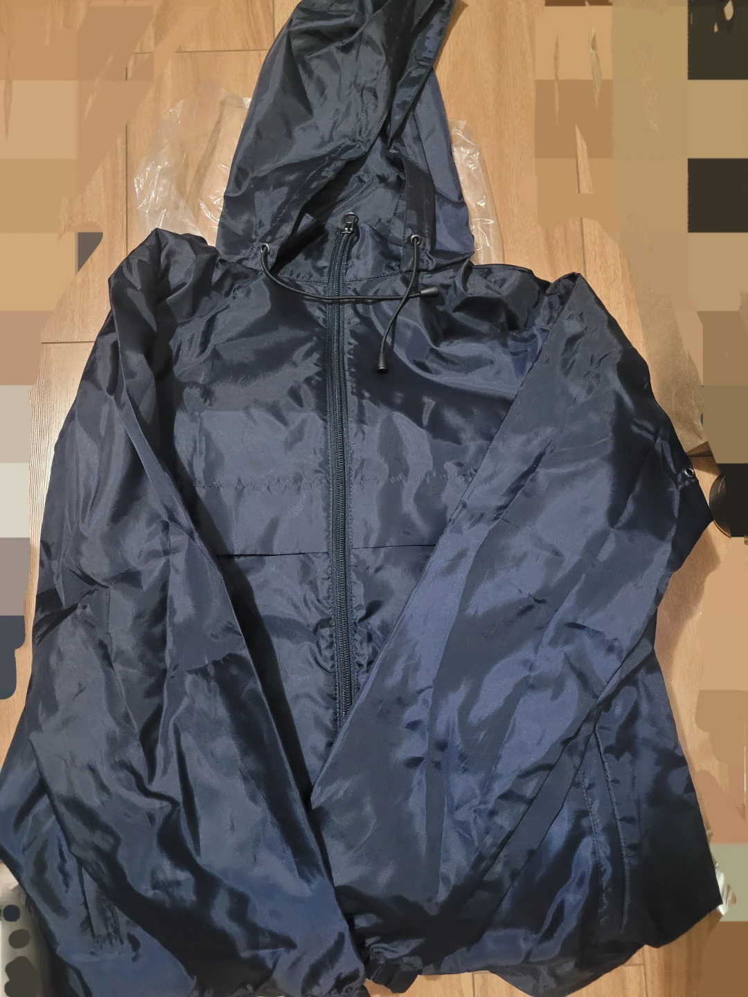 Navy Blue Unisex Zone Protect Lightweight Jacket