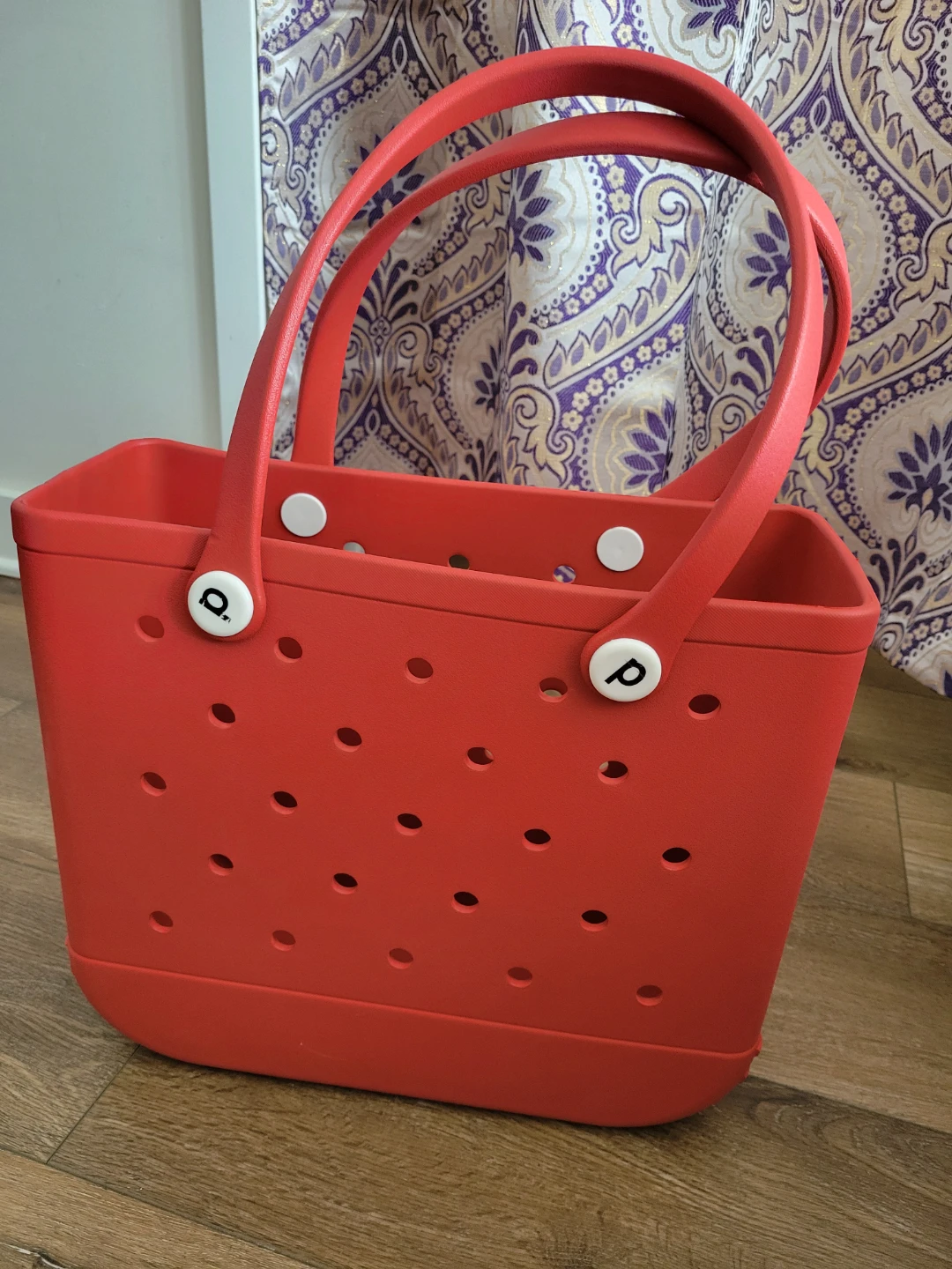 Bogg Bag Red Large Tote Bag