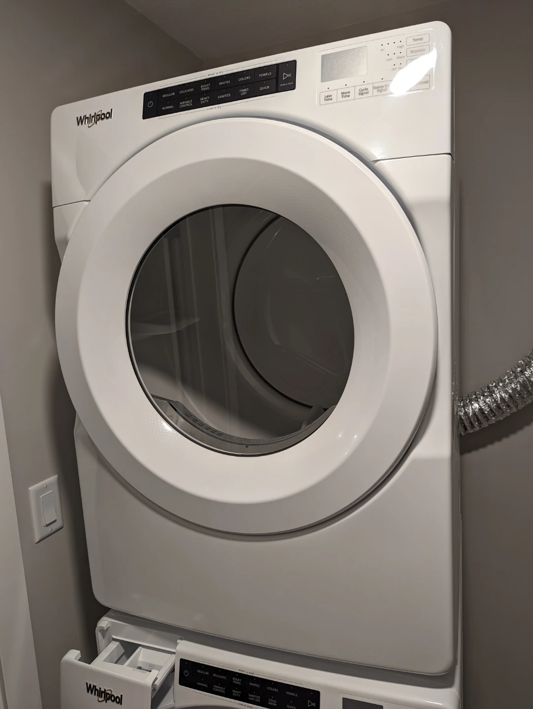 Whirlpool Front Load Washer and Dryer Stackable Set - photo 2
