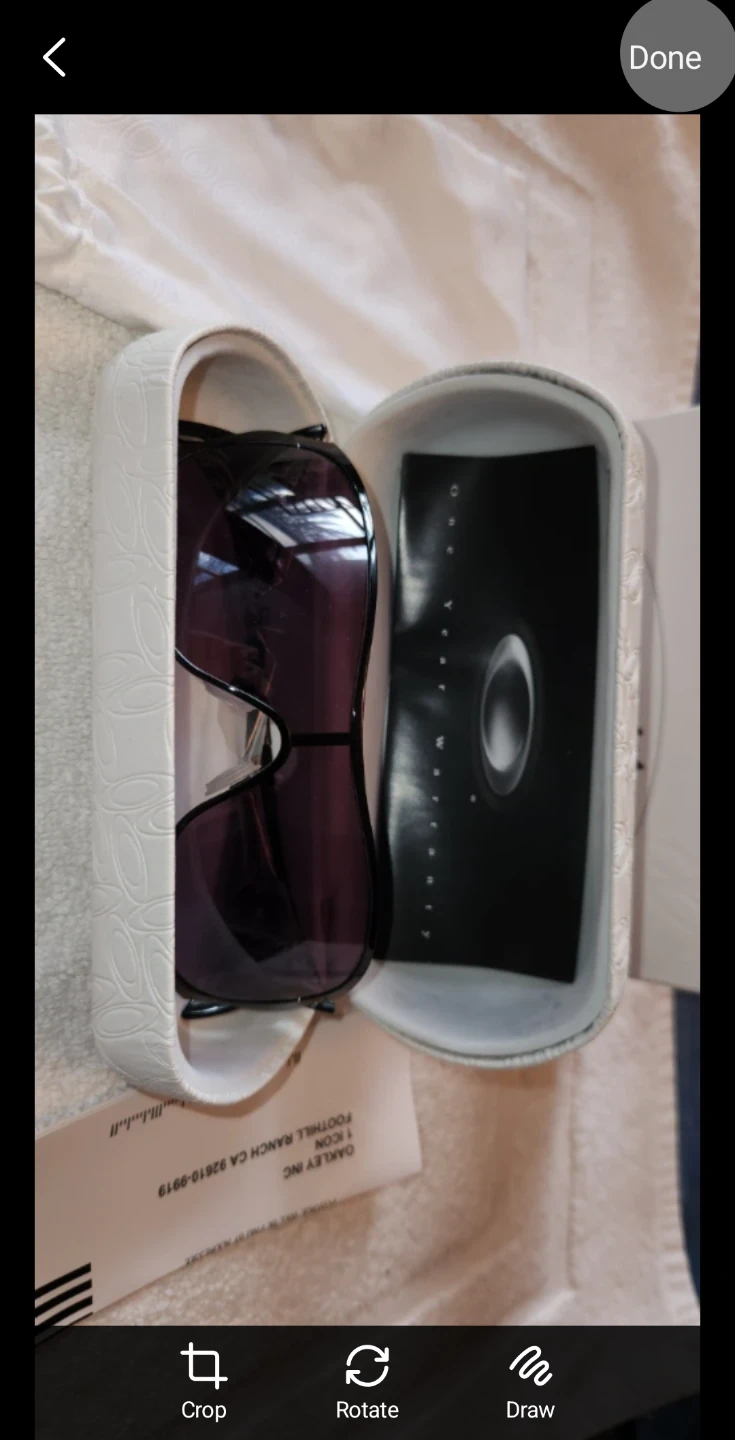 NEW  2007 Oakley ICON Sunglasses with Case AND Box smoke free - photo 2