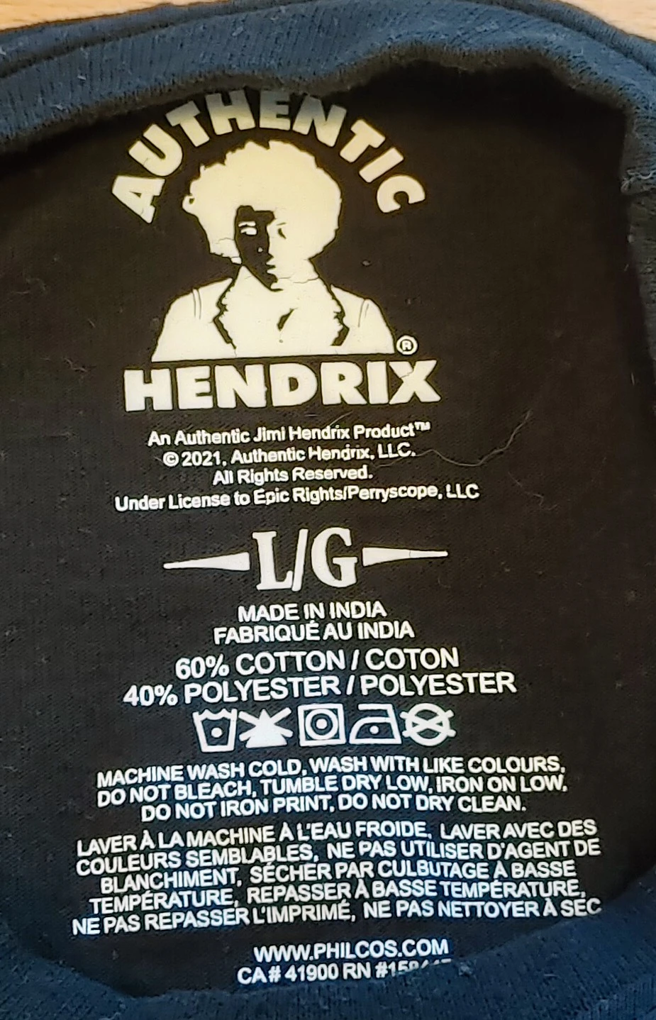 Jimi Hendrix T-Shirt - photo 4