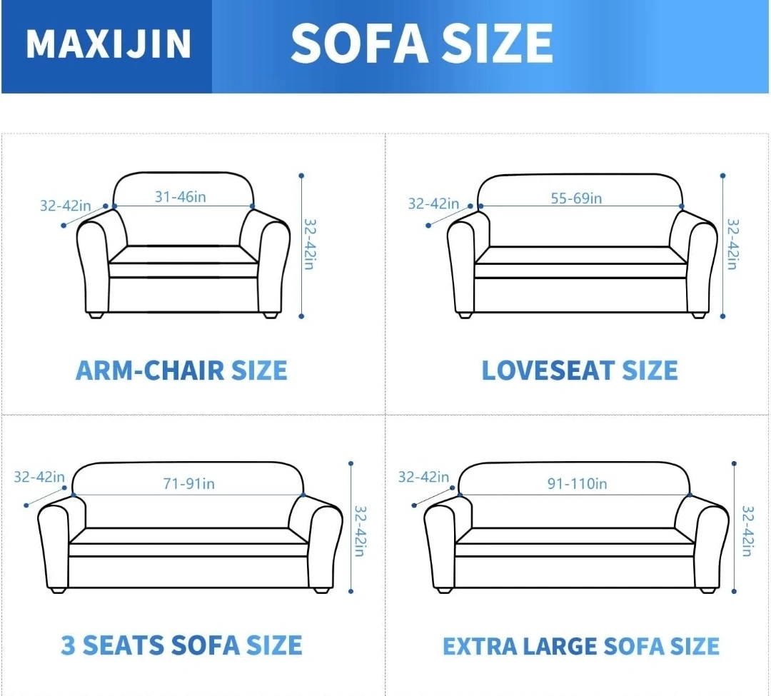 Grey Sofa Slipcover - Loveseat Size - photo 2