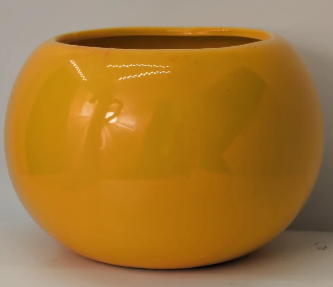 Yellow Smiley Face Pot - photo 2