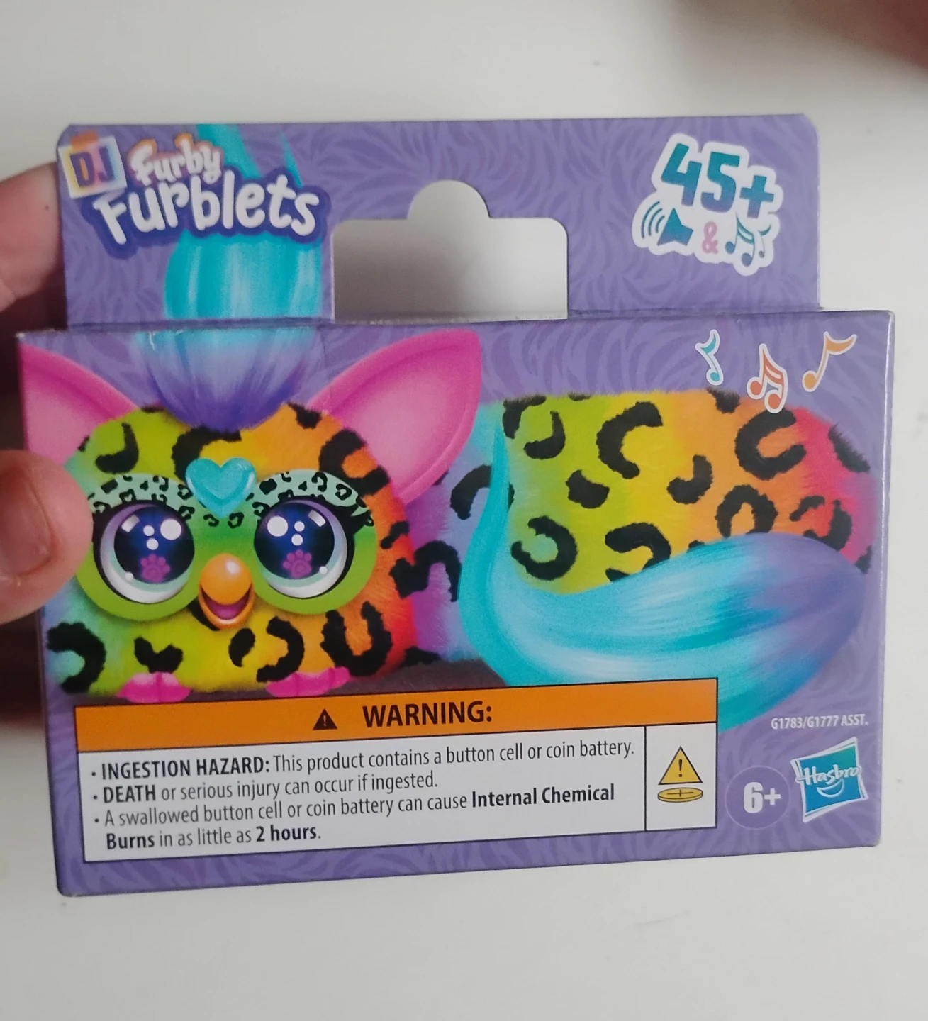 🏆 DJ Furby Furblets "Rain-Bow-Kat" Toy