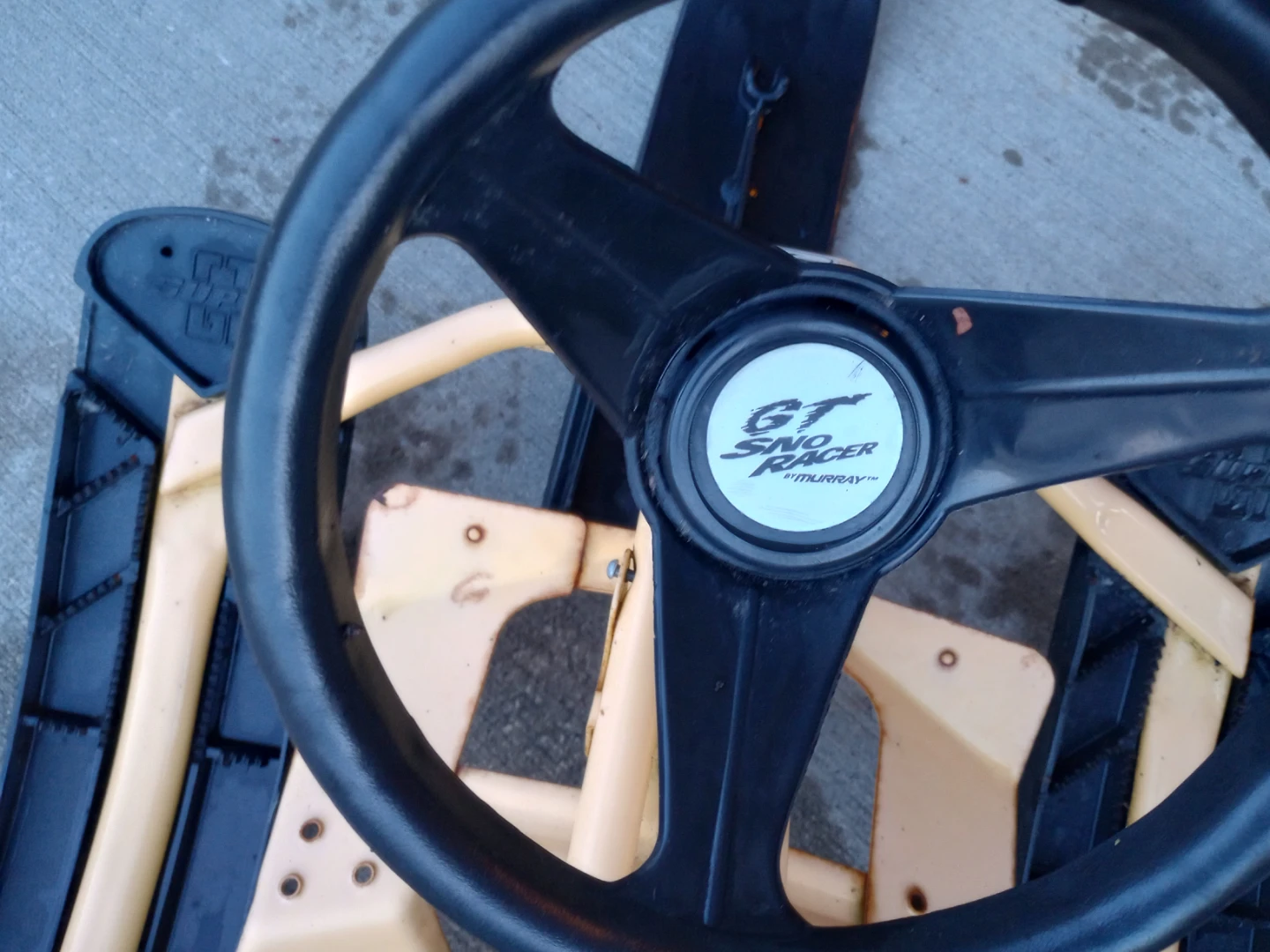 Murray GT Sno Racer Steering Snow Sled