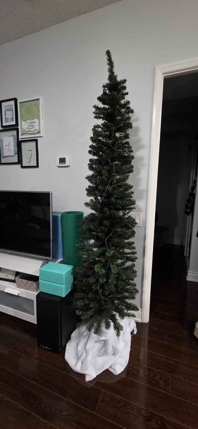 Artificial Christmas Tree with Lights