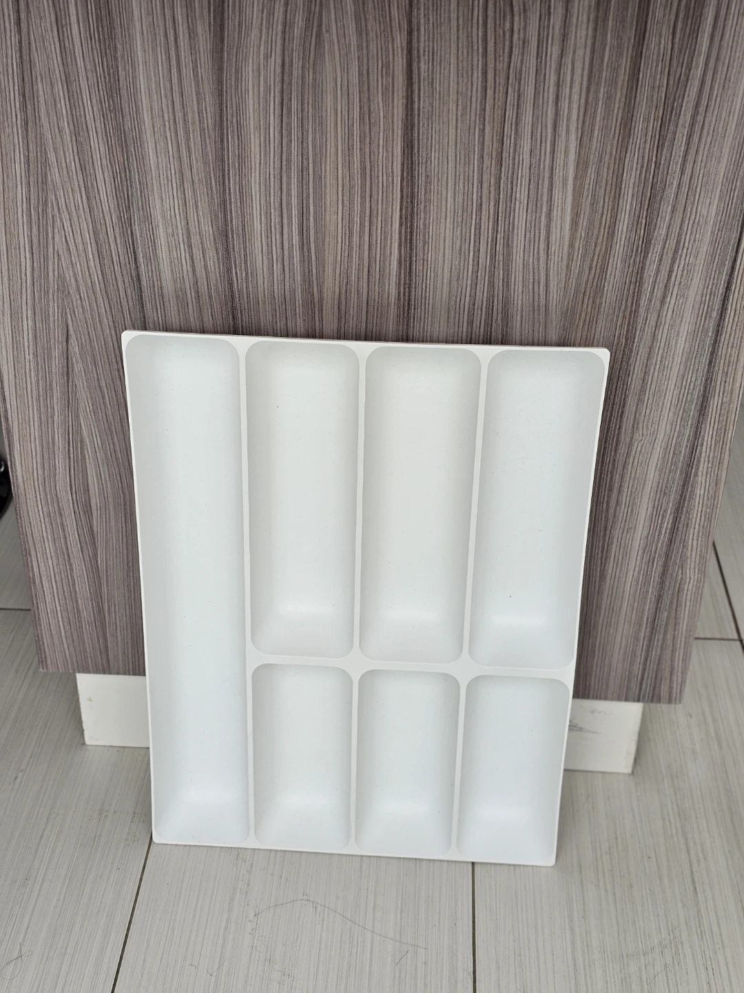 White Cutlery Organizer Tray - photo 3