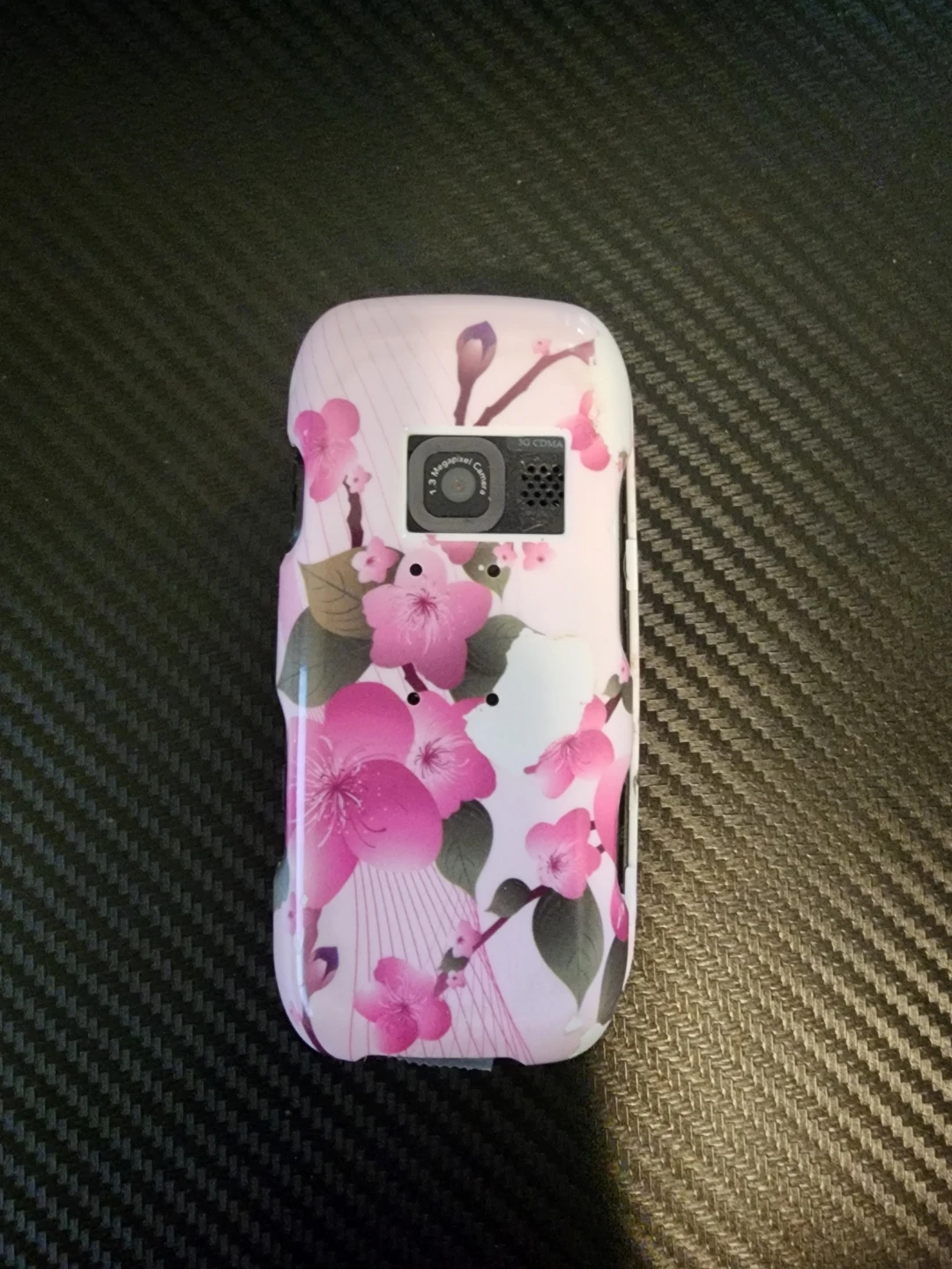 LG Rumor UX260 Slider Phone, charger, Cherry Blossom Case - photo 2