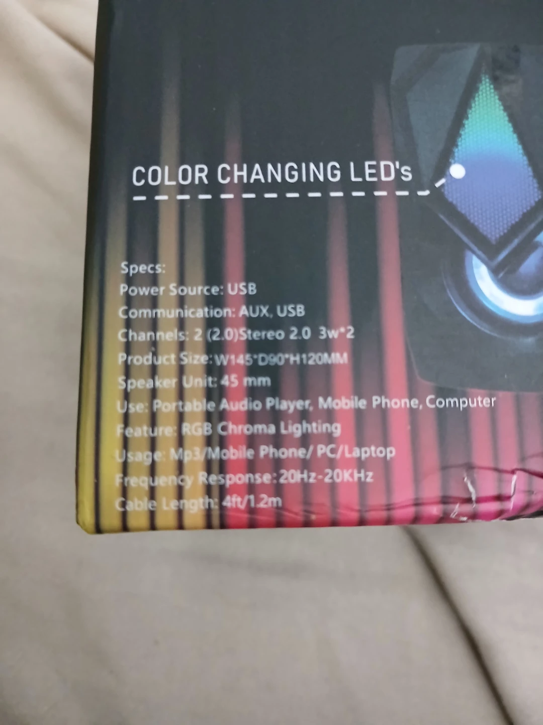TOPSKU Multicolor LED Gaming Speakers - photo 5