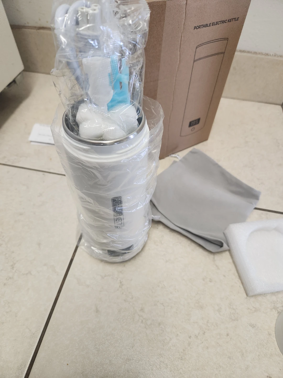 Portable Electric Kettle White - photo 2