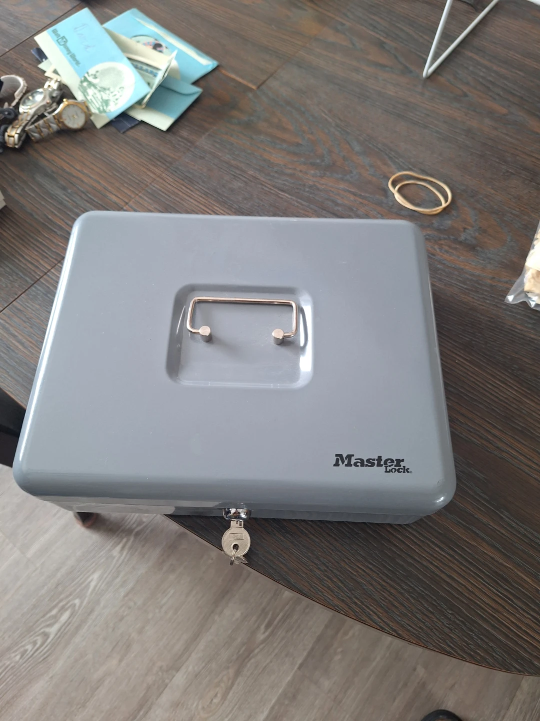Master Lock Grey Cash Box