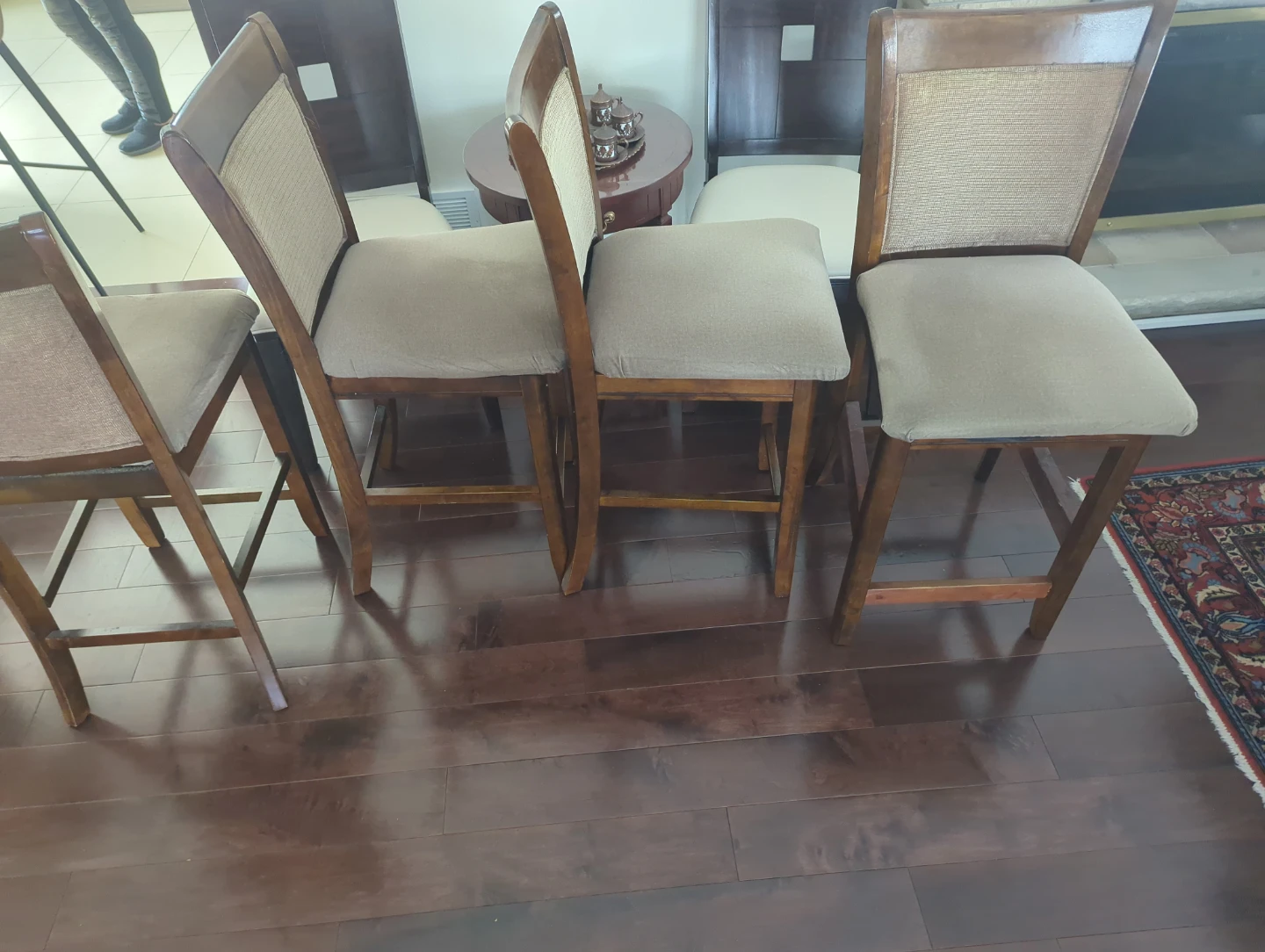 Wooden Counter Height Stools - photo 2