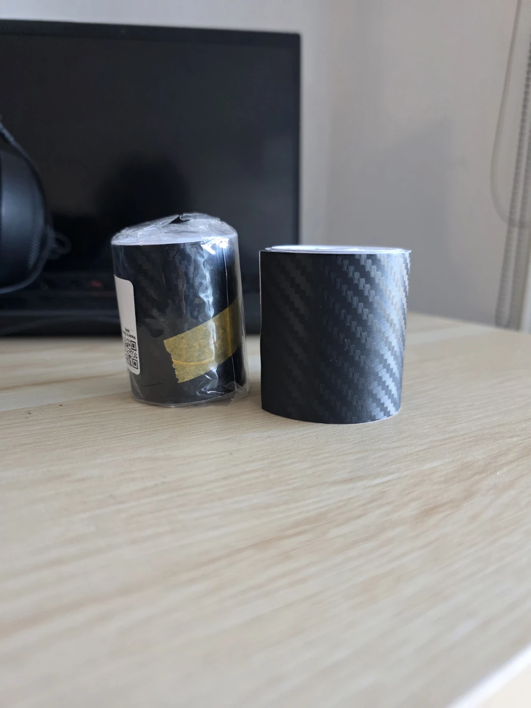 Carbon Fiber Vinyl Wrap Sticker Tape 5 cmx5 Metre 🏆