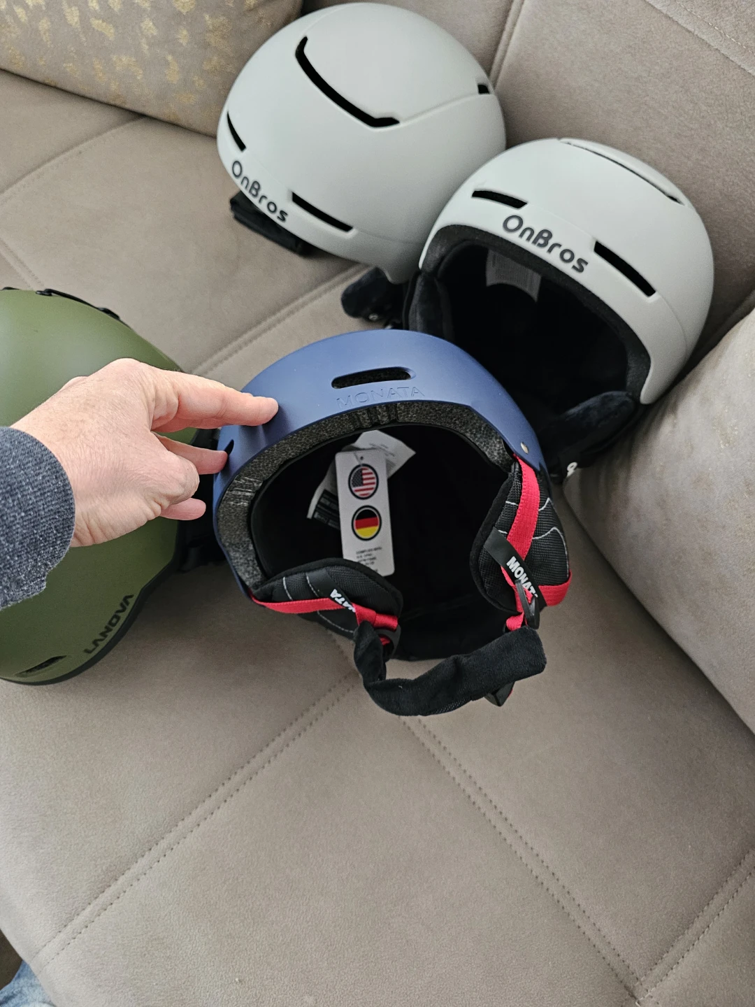 (New)Adjustable Inline Skating Helmet (Size M) each $55 - photo 4