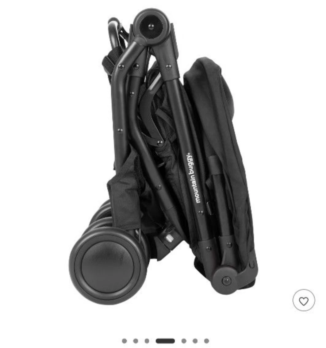 Mountain Buggy Nano Travel Stroller - Black - photo 4