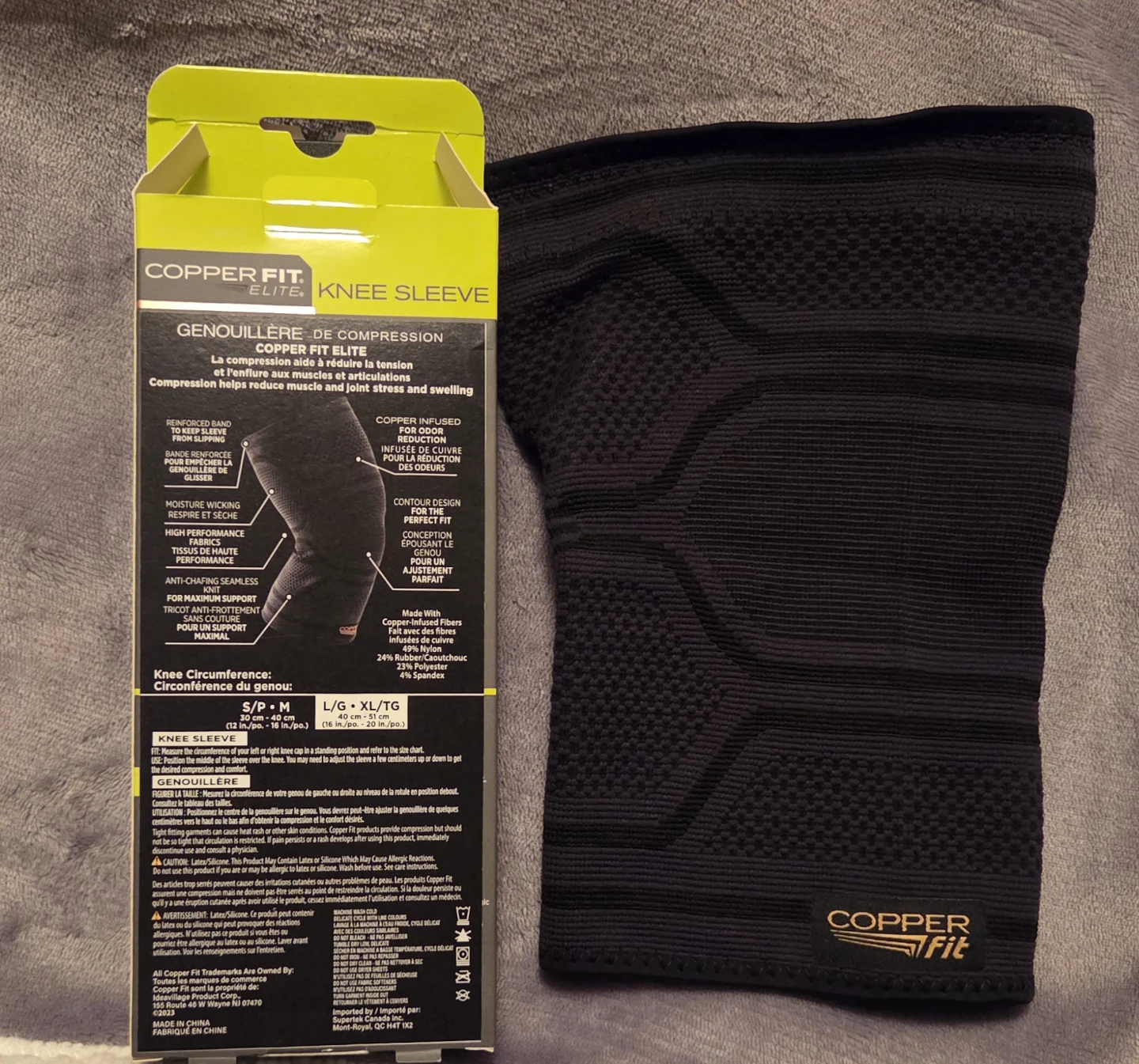 Copper Fit Elite Knee Sleeve Compression - photo 2