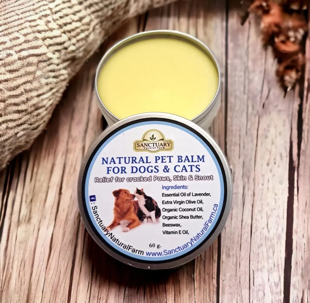 Sanctuary Natural Farm Pet Balm for Dogs & Cats🏆