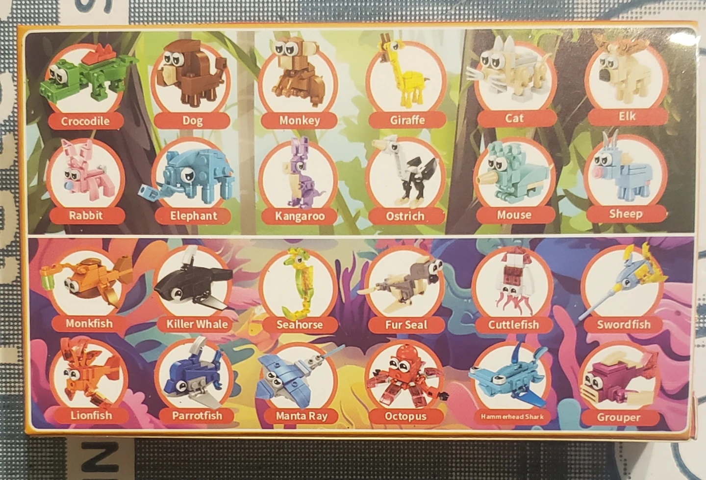 🏆Set of 5, Guess Who I Am Building Blocks Toy Sets 🏆 - photo 2