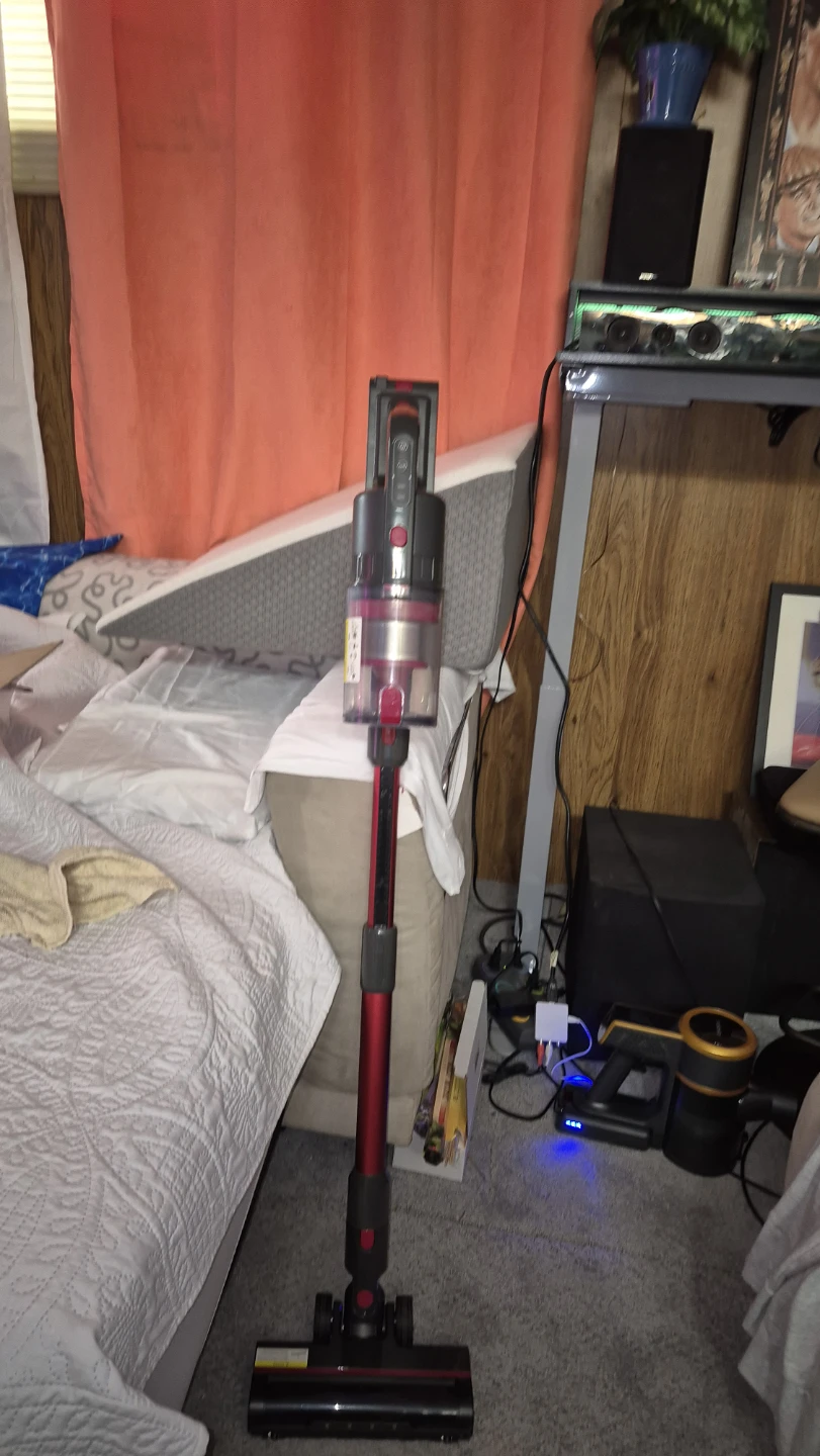 Cordless Vacuum Cleaner K-21B Madder Red - photo 2
