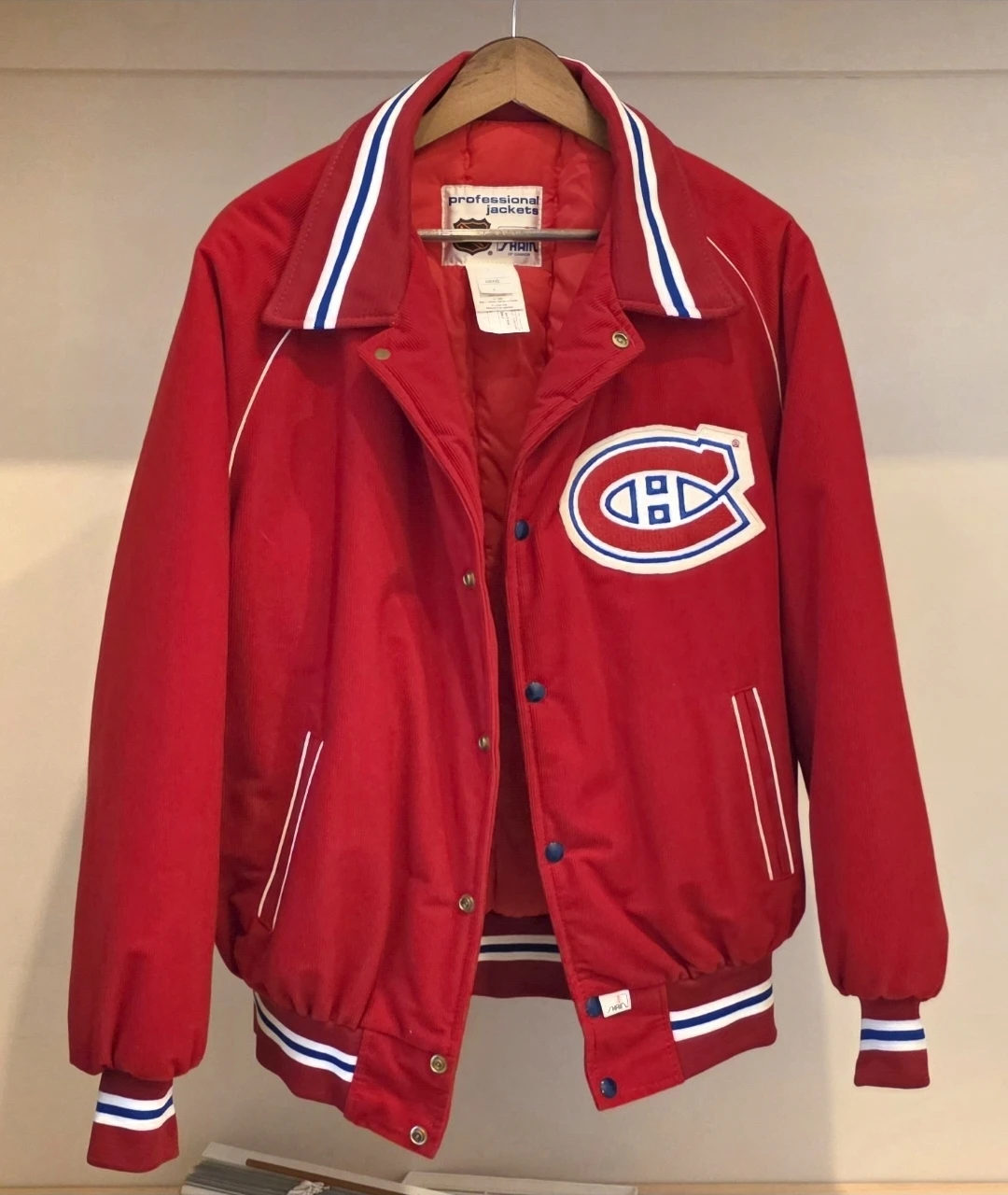 Montreal Canadiens NHL Bomber Jacket - Vintage Shain of Canada