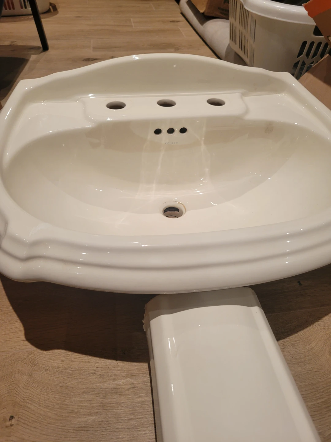 Kohler Portrait Pedestal Bathroom Sink K-2221-1 - photo 4