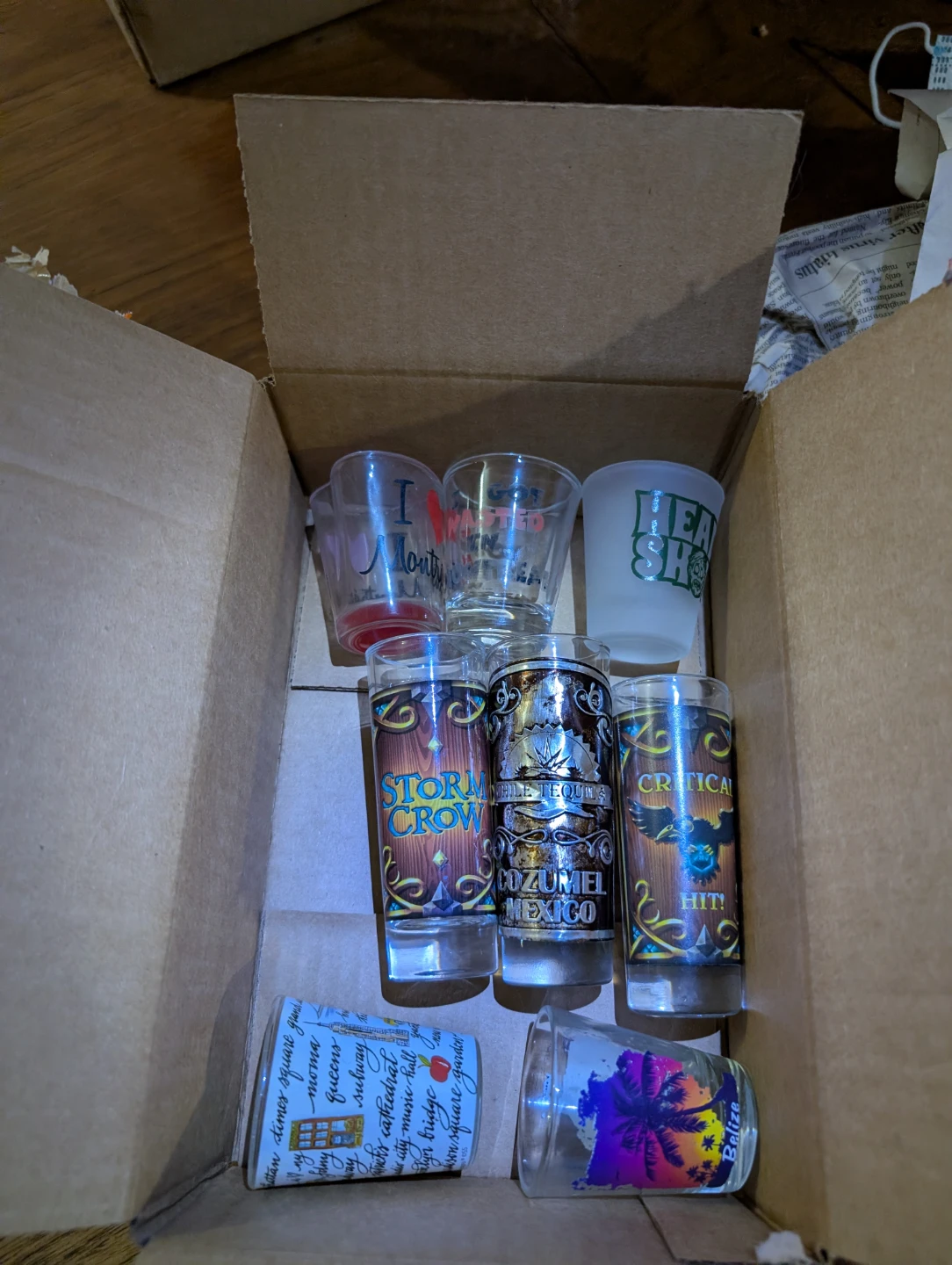 Assorted Shot Glasses