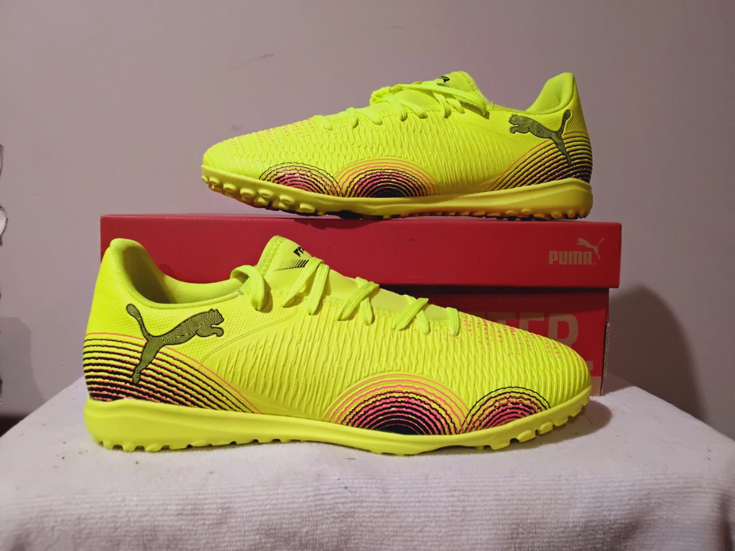 Puma Yellow Turf Soccer Cleats